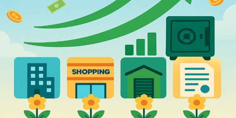 4 FIIs para renda mensal!