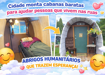 Estruturas chamadas Conestoga Huts
