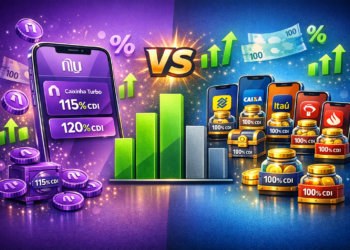 Caixinhas do Nubank vs Bancões