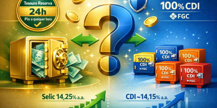 Tesouro Selic ou CDB de bancão