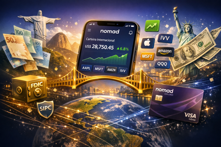Como investir em dólar com a Nomad