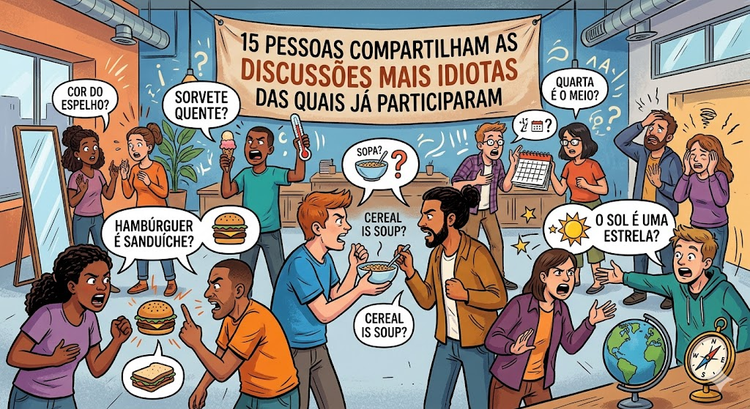 15 pessoas compartilham as discussões mais idiotas das quais já participaram