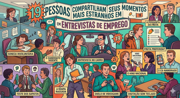 19 pessoas compartilham seus momentos mais estranhos em entrevistas de emprego