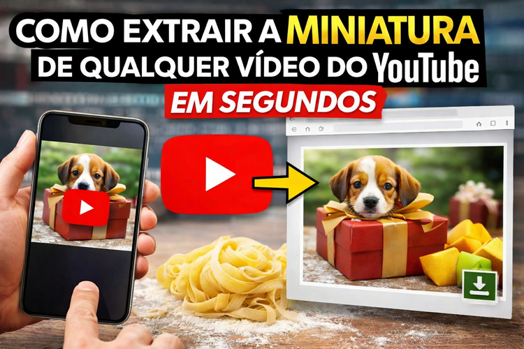 Como Extrair a Miniatura de Qualquer Vídeo do YouTube em Segundos (Sem Programas!)