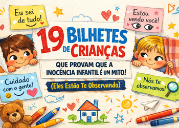 19 Bilhetes de Crianças que Provam que a Inocência Infantil é um Mito (Eles Estão Te Observando)